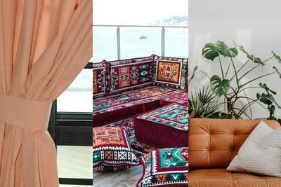 Curtains, Majlis and Sofas